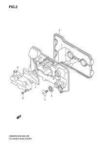 AN650 (ABS) Крышка головки цилиндров