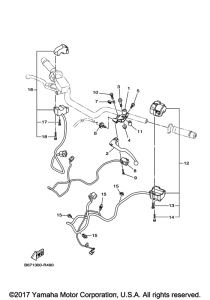 FZ10HB Рулевые переключатели