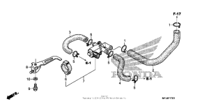 CBR600RR (ABS) Воздушный регулирующий клапан