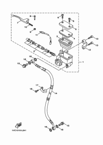 YW50FX Главный тормозной цилиндр