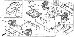 VF750C Карбюратор