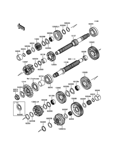 ZR1000 Трансмиссия