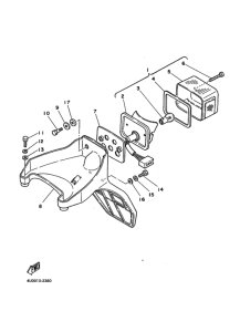 RZ350 ﾃｰﾙﾗｲﾄ