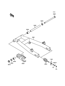 BJ250LFFA スイングアーム