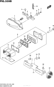 GSX-R1000 Rear Combination Lamp (Gsx-R1000L6 E28)