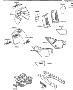 KL650 Наклейка