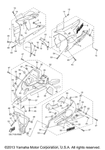 YZF-R6S Обтекатели
