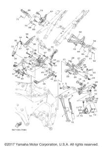 FZ10HB Подножки