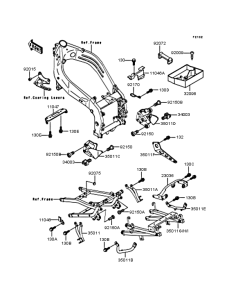 ZX400 Короб для АКБ