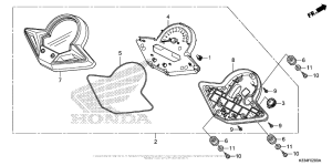 CBR300R Спидометр