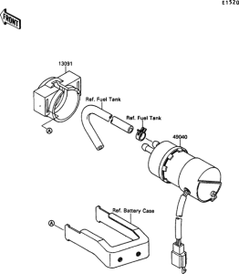 VN1500 Топливный насос