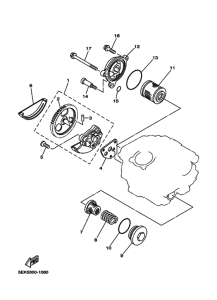 TW125 Маслонасос
