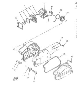 CW50RS Впускная система