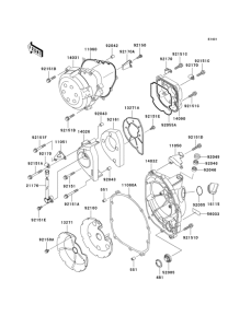 ZX900 Крышки двигателя