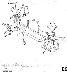  Handle switch. lever