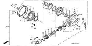 VT1100C Редуктор