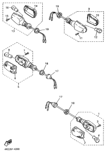 XJ600N Поворотники