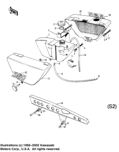  Side covers / oil tank / chain cover