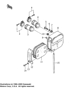 KZ400 Воздухоочиститель