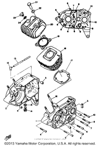 HT1B Картер двигателя