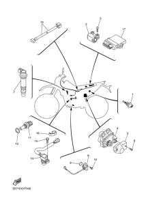 WR250X Электрика 1