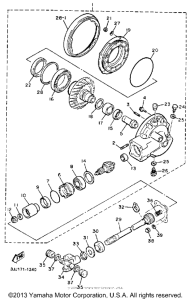 XVZ13DE Ведущий вал