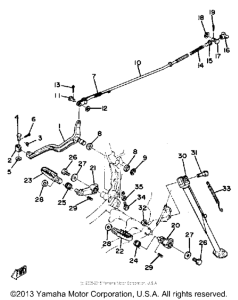 TT500G Stand - footrest