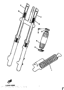 YZ125S Генератор for chassis