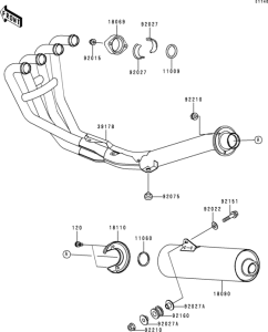 ZR750 Глушитель