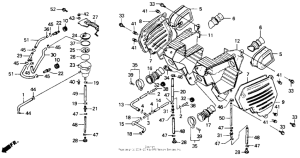 CB125T Воздушный фильтр