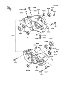  Картер двигателя