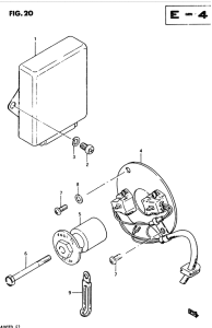 GSX400 Зажигание