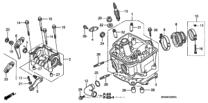  Головка цилиндров