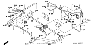 GL1500CD Carburetor (tubing)