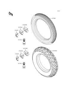 EX250 Покрышки