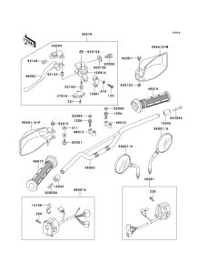 KLE500 Handlebar(1 / 2)