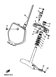 YZ250 Управление