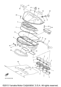 YZF-R1S Впускная система