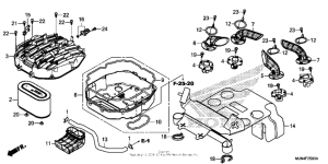 CTX1300 (ABS) Воздушный фильтр