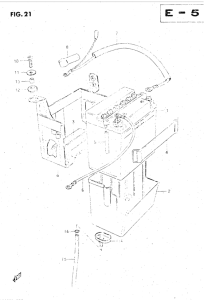 GS500 Аккумулятор