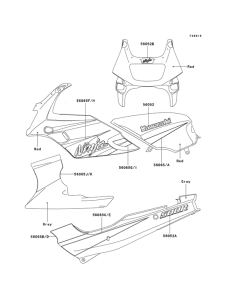 EX500 Наклейки