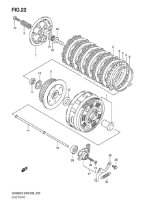 SV650 Бендикс