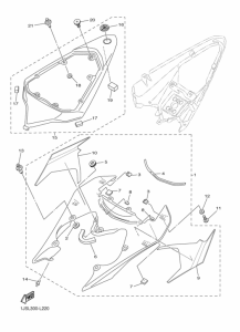 YZF-R6 Боковые обтекатели