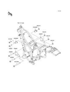  Крепление двигателя
