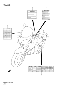 DL650 (ABS) Honda mark
