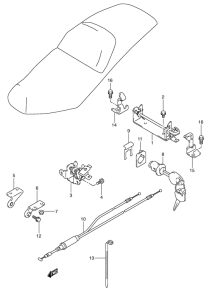 AN250 Seat support bracket