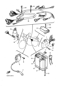 SRX400 Электрические детали
