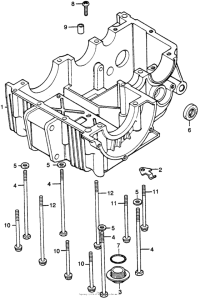 Lower crankcase