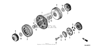 NC700X (DCT) Clutch (2)