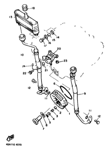 XJ600 Масляный картер